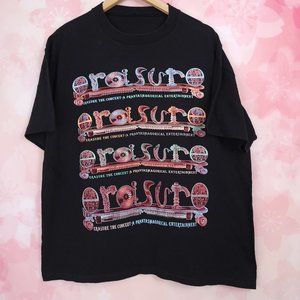 Erasure 1992 Phantasmagorical Entertainment Concert T Shirt Vintage Size XL